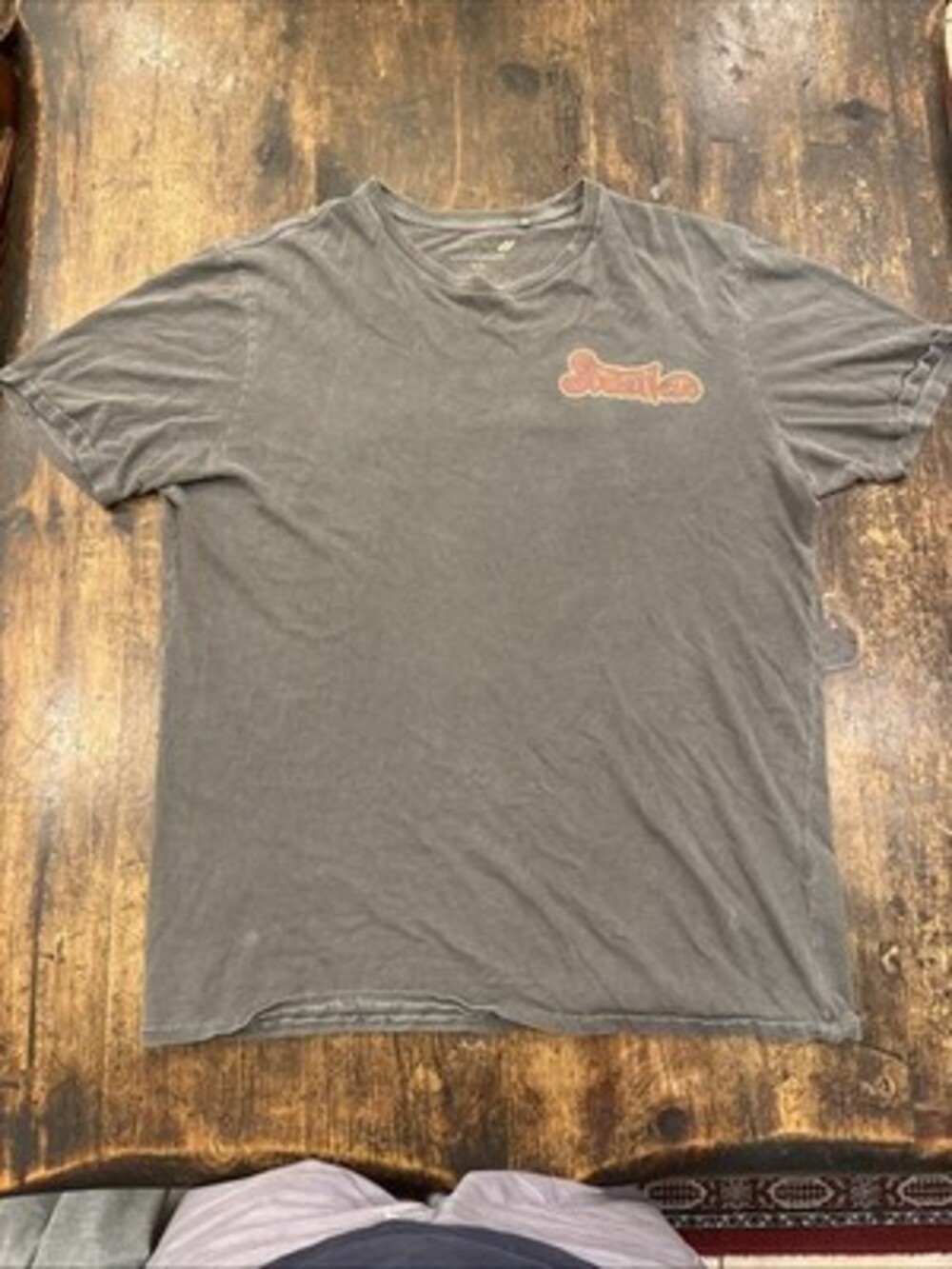 Dodge Lucky Brand Shirt Men's Medium Gray Street Van My Way Highway Grahpic Tee